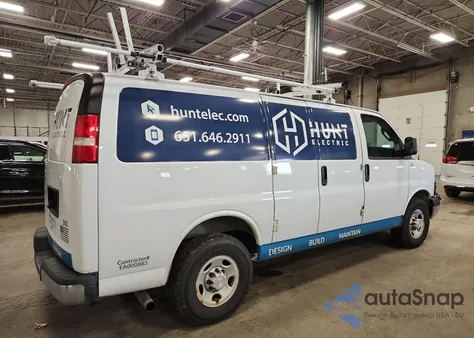 2016 Chevrolet Express G2500 from USA, damaged, VIN 1GCWGAFF2G1146069